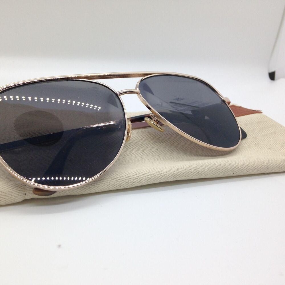 Frye Women's Gold and Black Sunglasses